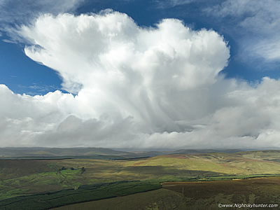 Beautiful Cumulonimbus Over The Sperrins - Sept 11th 2025